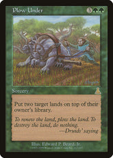 Cobrir Arando / Plow Under - Magic: The Gathering - MoxLand